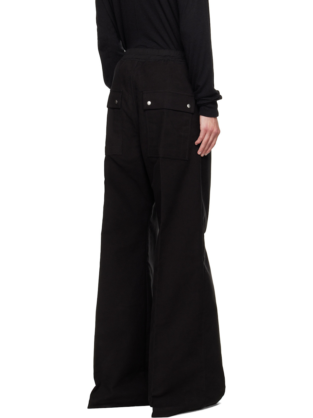 Black Concordians Wide Bela Trousers - 3