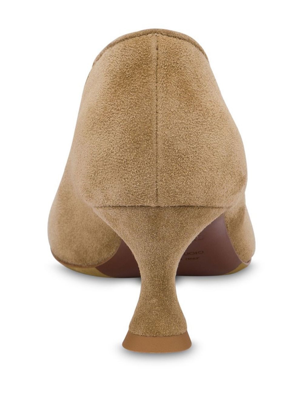 calf suede pumps - 3