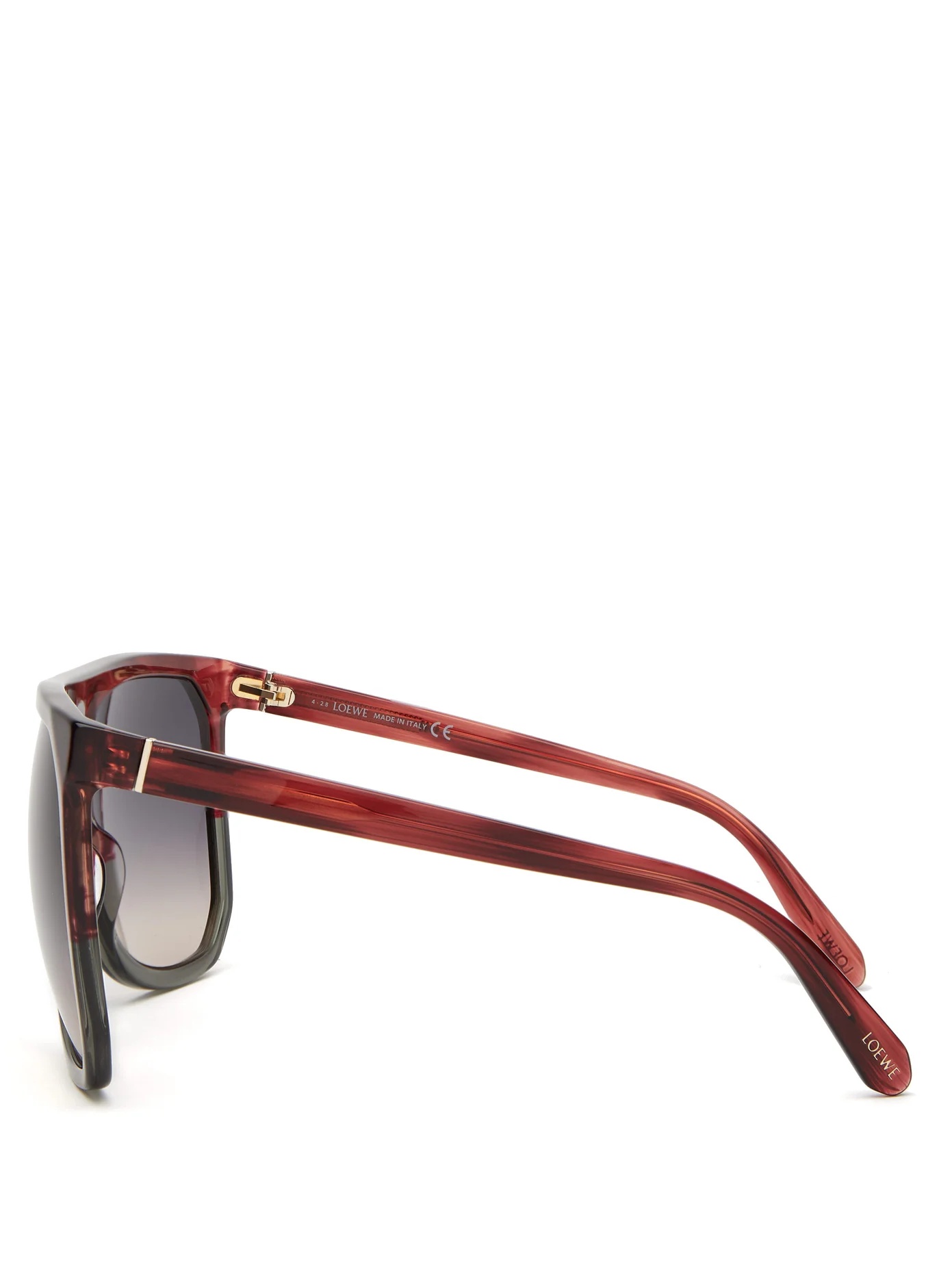 Filipa flat-top acetate sunglasses - 3