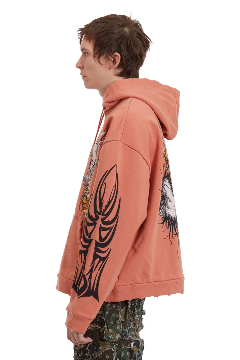 NEFARIOUS WINGED HOODED PULLOVER 5