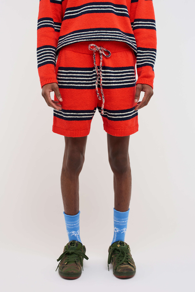 NORA ROLLIE STRIPE BOXY SHORT 3