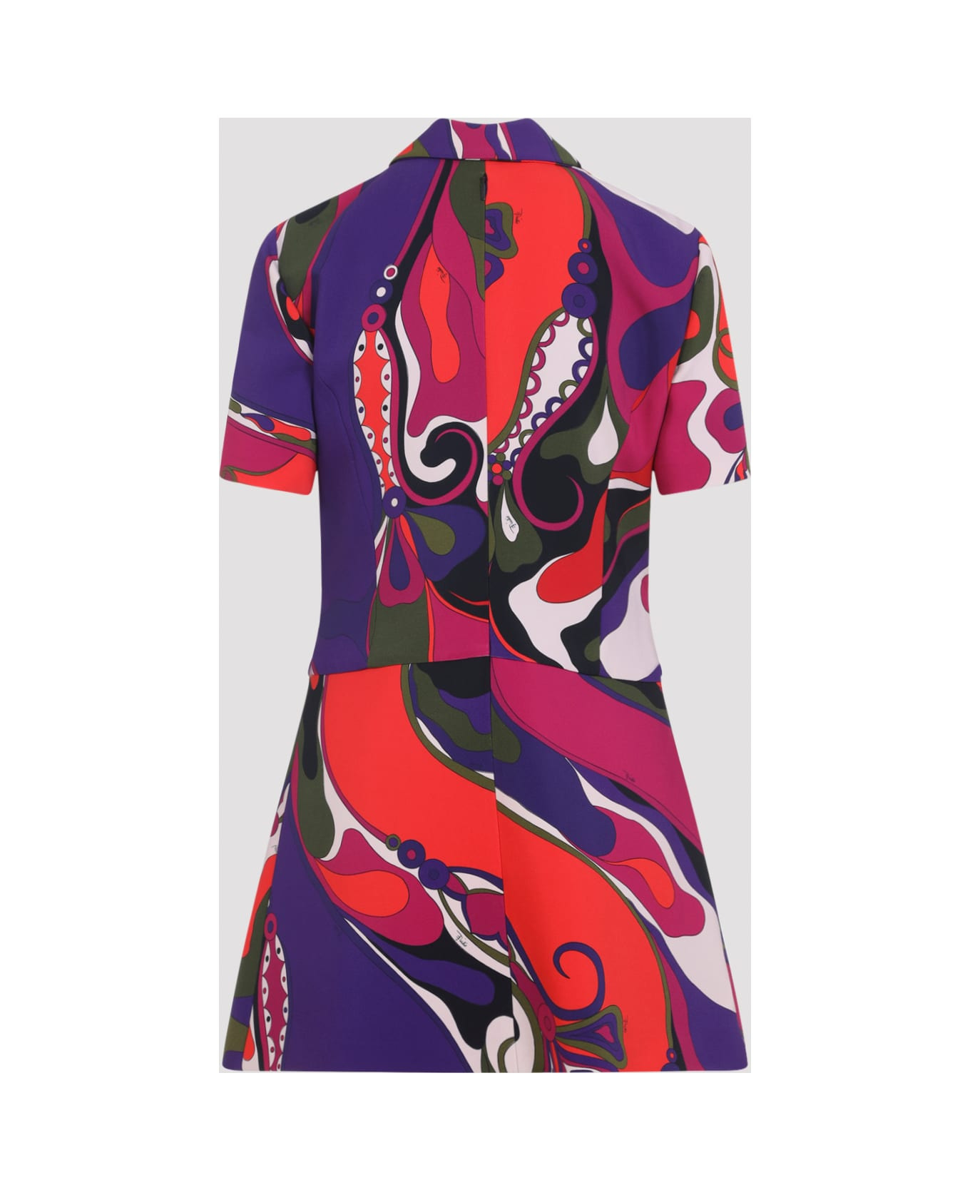 Viscose Mini Dress - 4