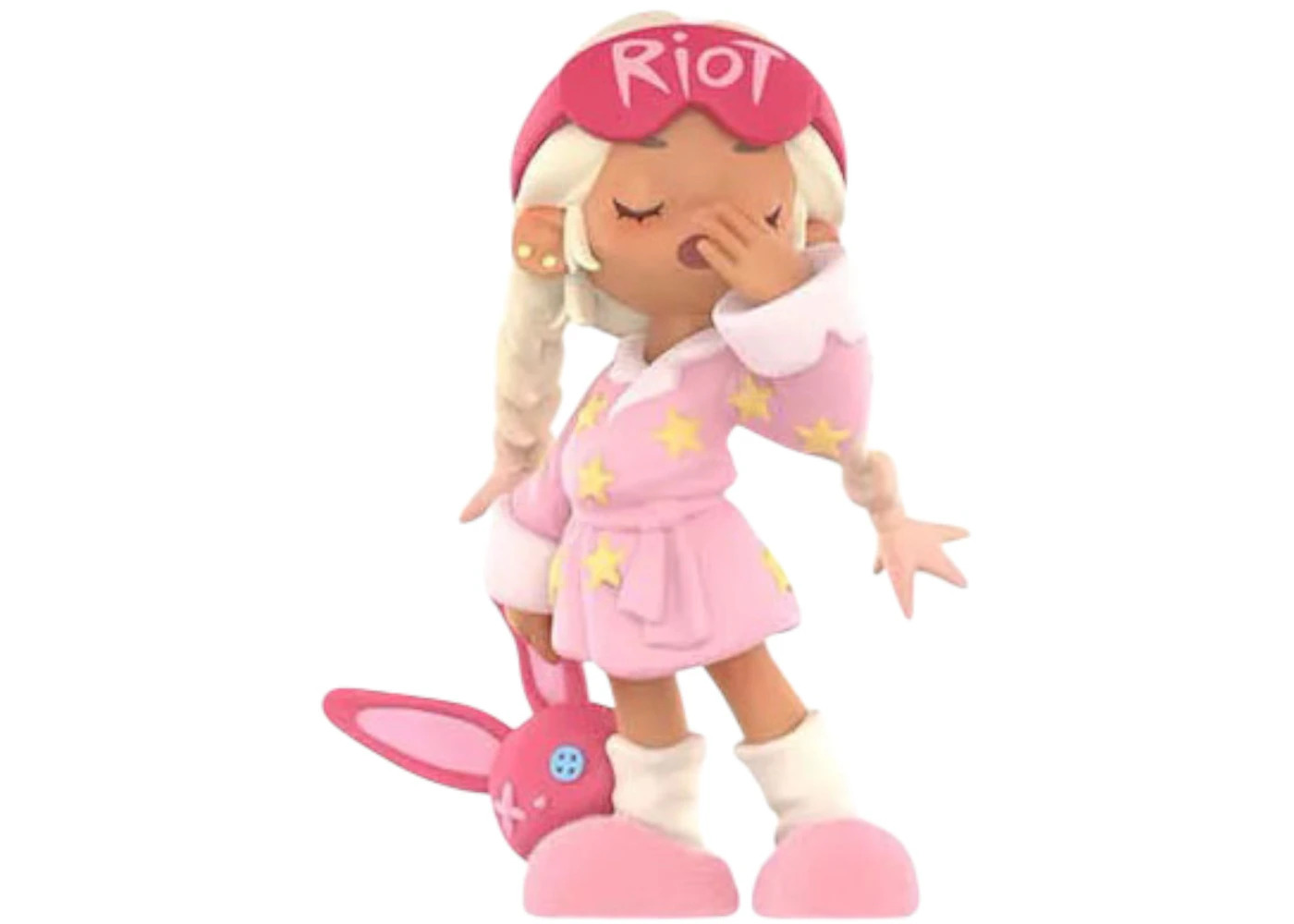 Pop Mart Lil Peach Riot Sleepover Series Poppy-Yawn Figure - 1