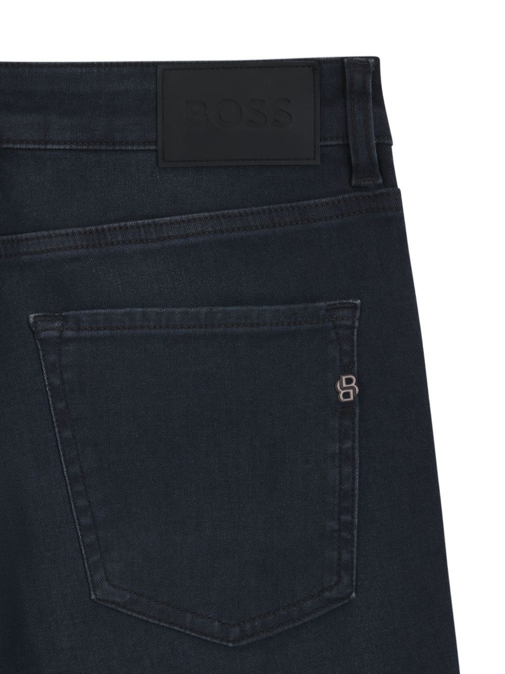 logo-appliqué jeans - 2