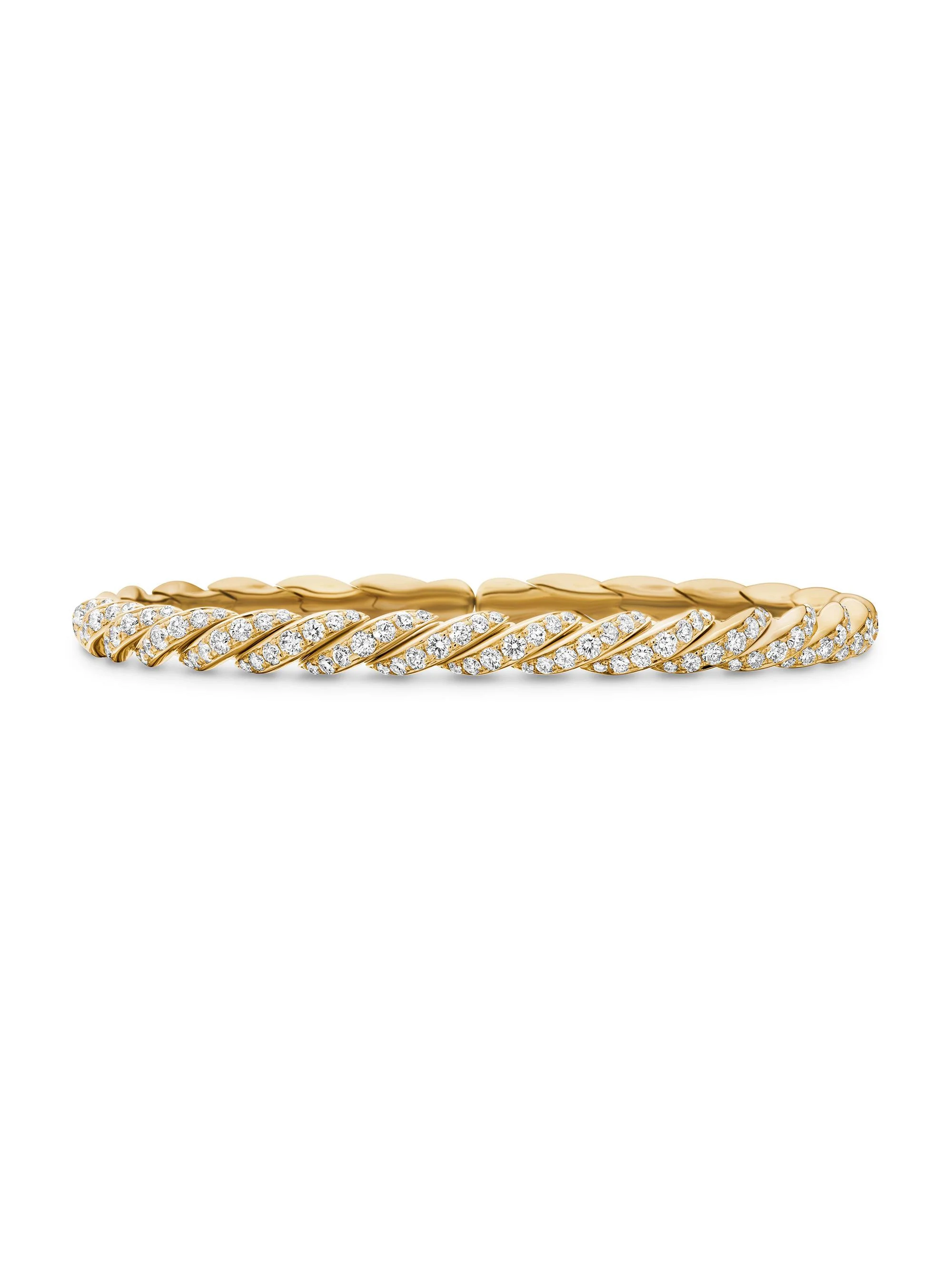 Women's Pavéflex Bracelet In 18K Yellow Gold - Gold - 1