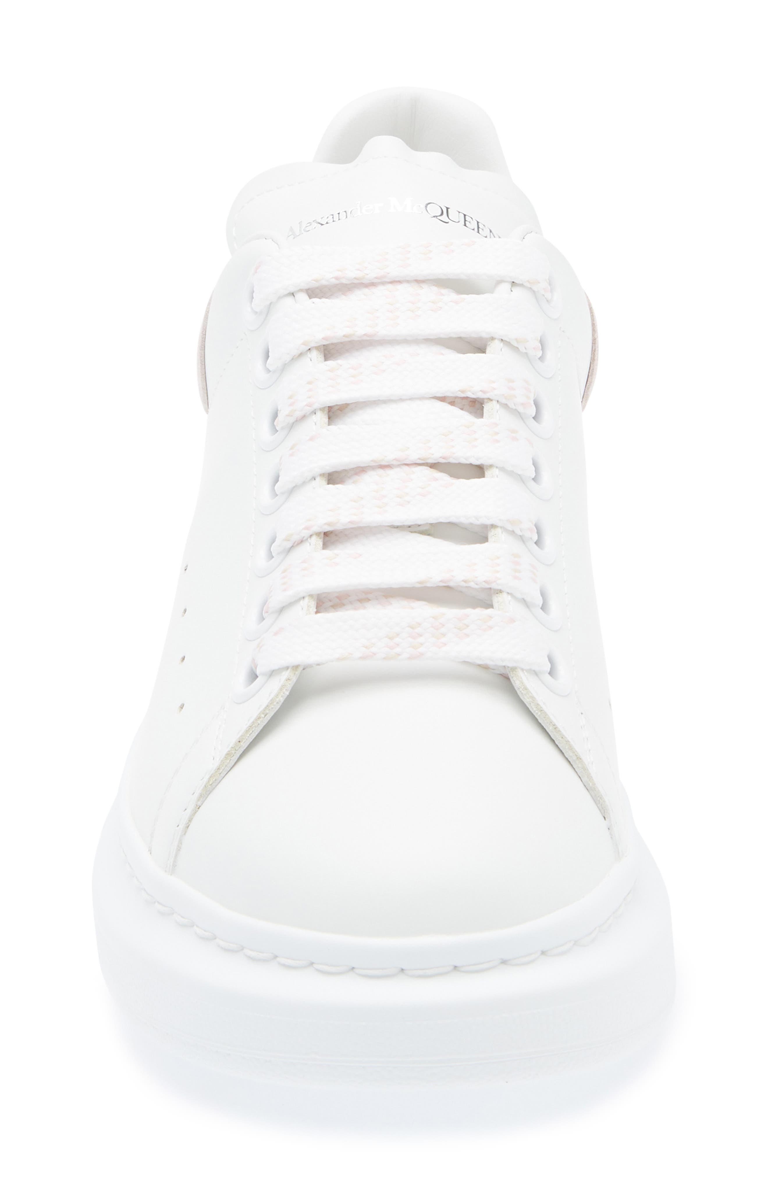 McQueen Oversized Sneaker in White/Patchouli at Nordstrom - 4