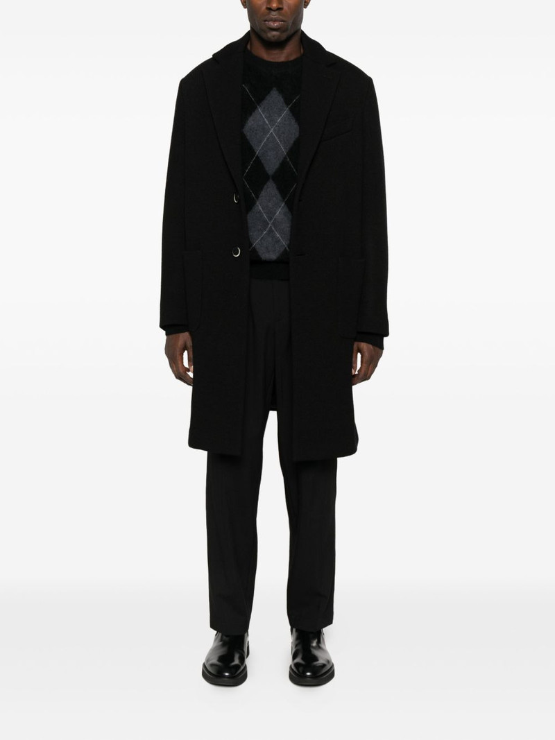 BARENA single-breasted long-sleeve coat outlook