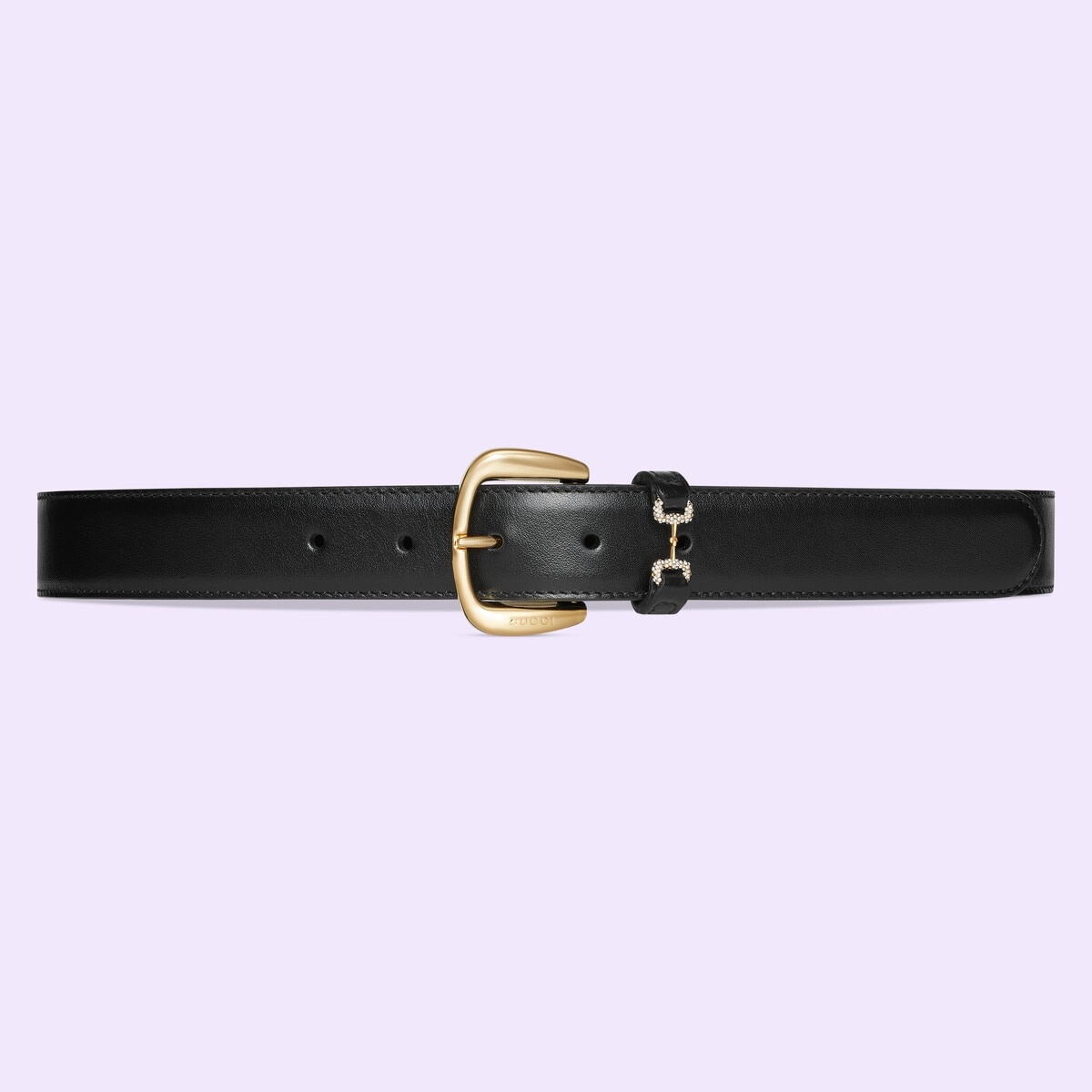 Belt with crystal Horsebit - 1
