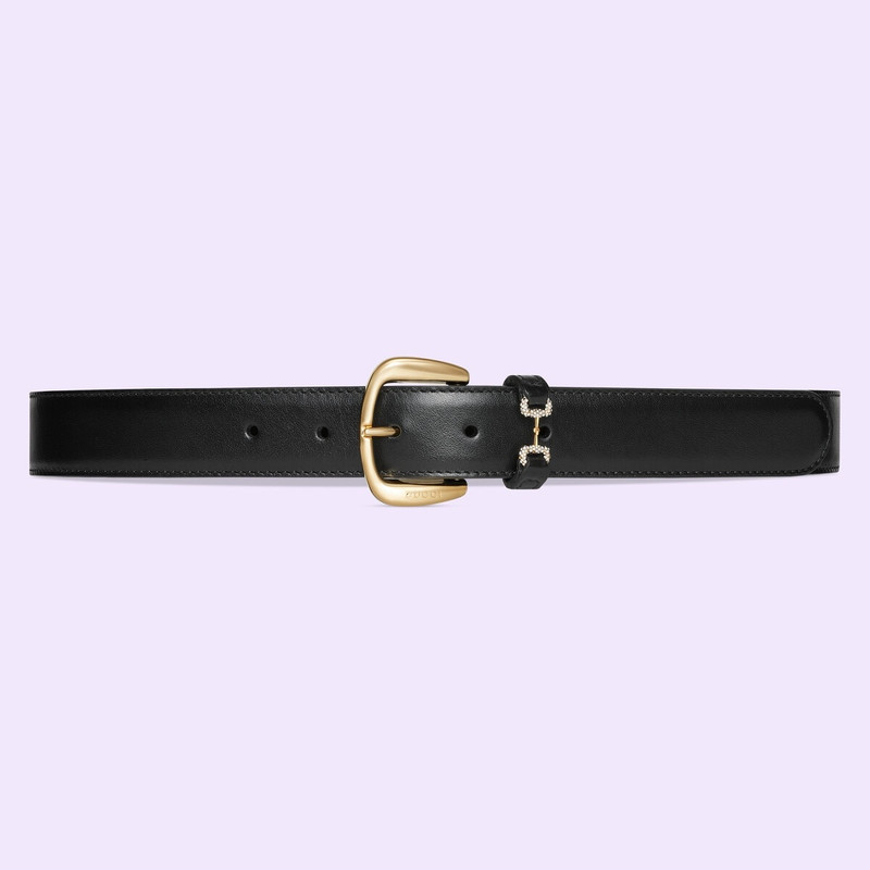 Belt with crystal Horsebit 1