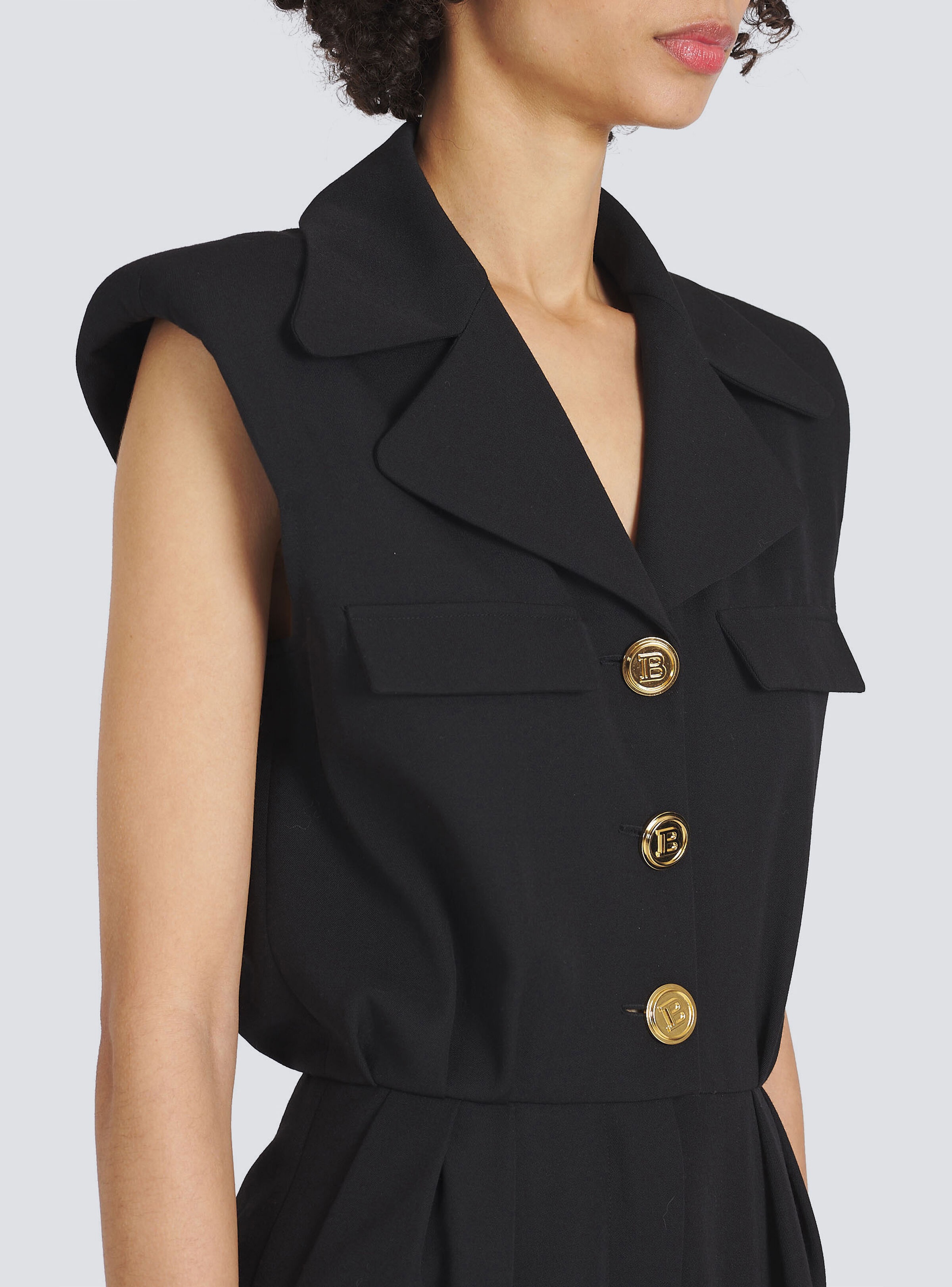 Wool jumpsuit - 6