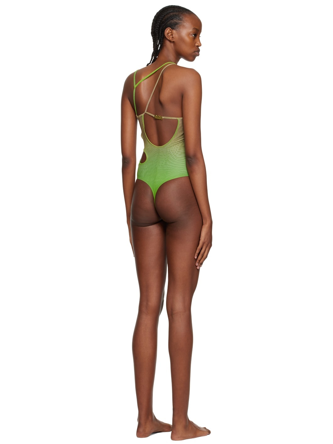 Khaki Sita One-Piece Swimsuit - 3