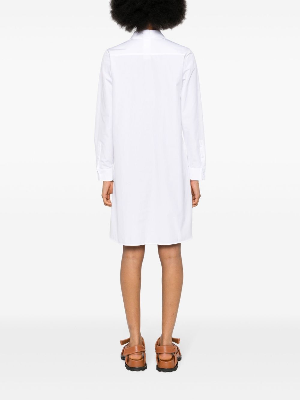 VIP【送料関税込】MAX MARA COTTON LONG SHIRT DRESS Flavio cotton poplin shirt dress in pink - Max Mara | Mytheresa