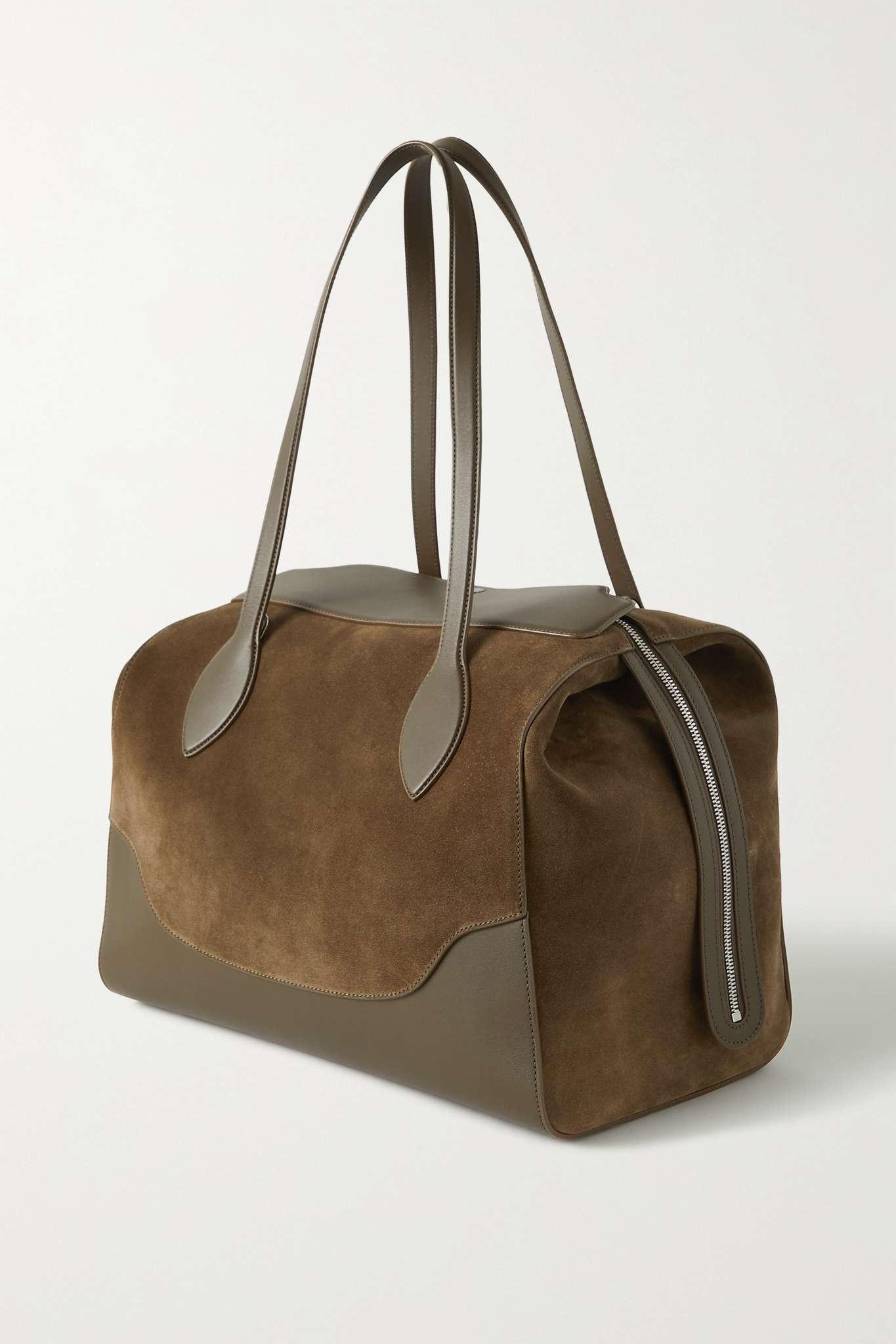 Sesia Happy Day medium textured-leather tote - 5