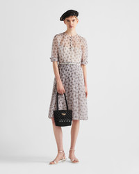【プラダ・PRADA】Printed nylonette dress Prada Printed Nylonette Dress | Saks Fifth Avenue