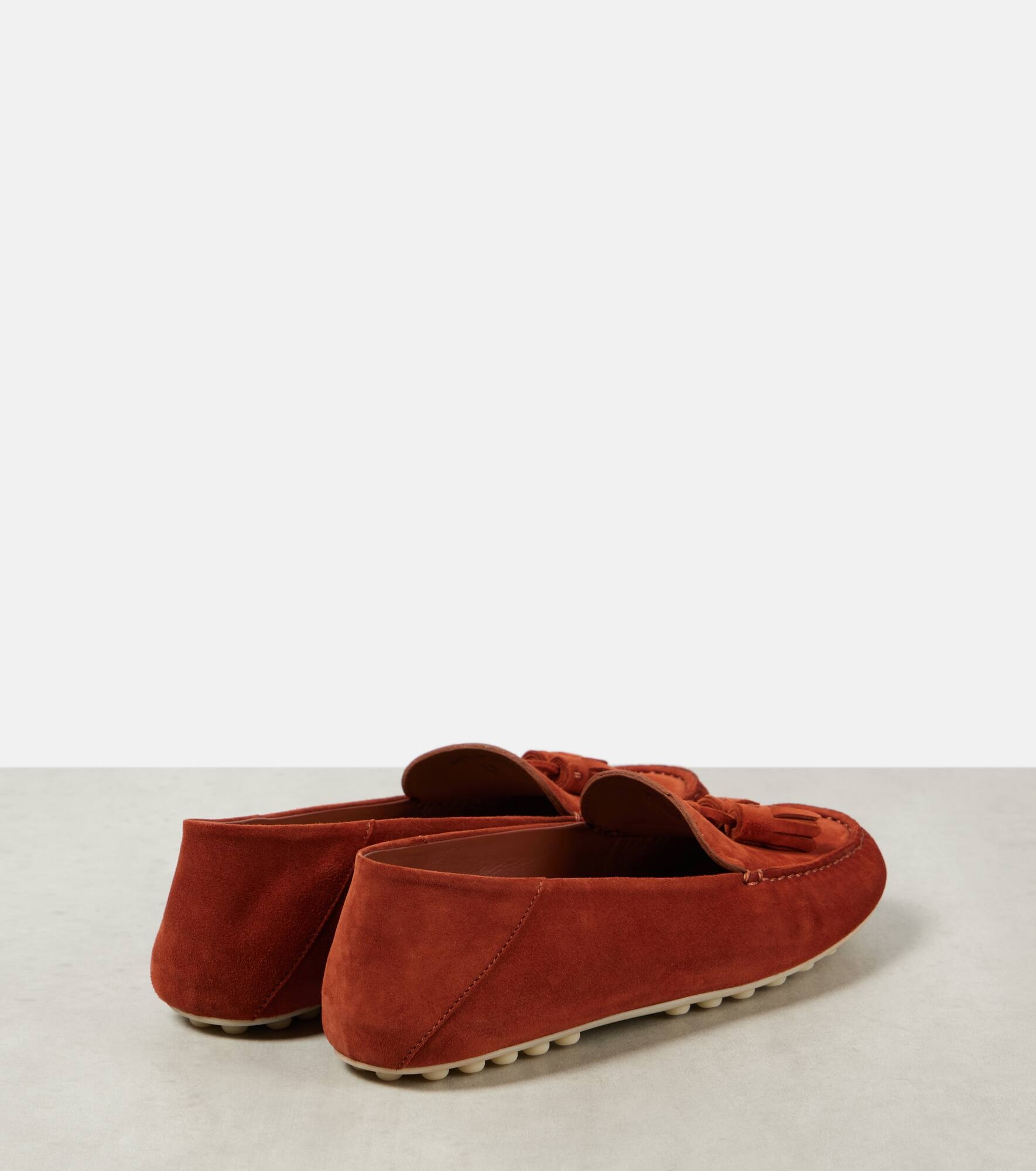 Dot Sole Walk suede moccasins - 2