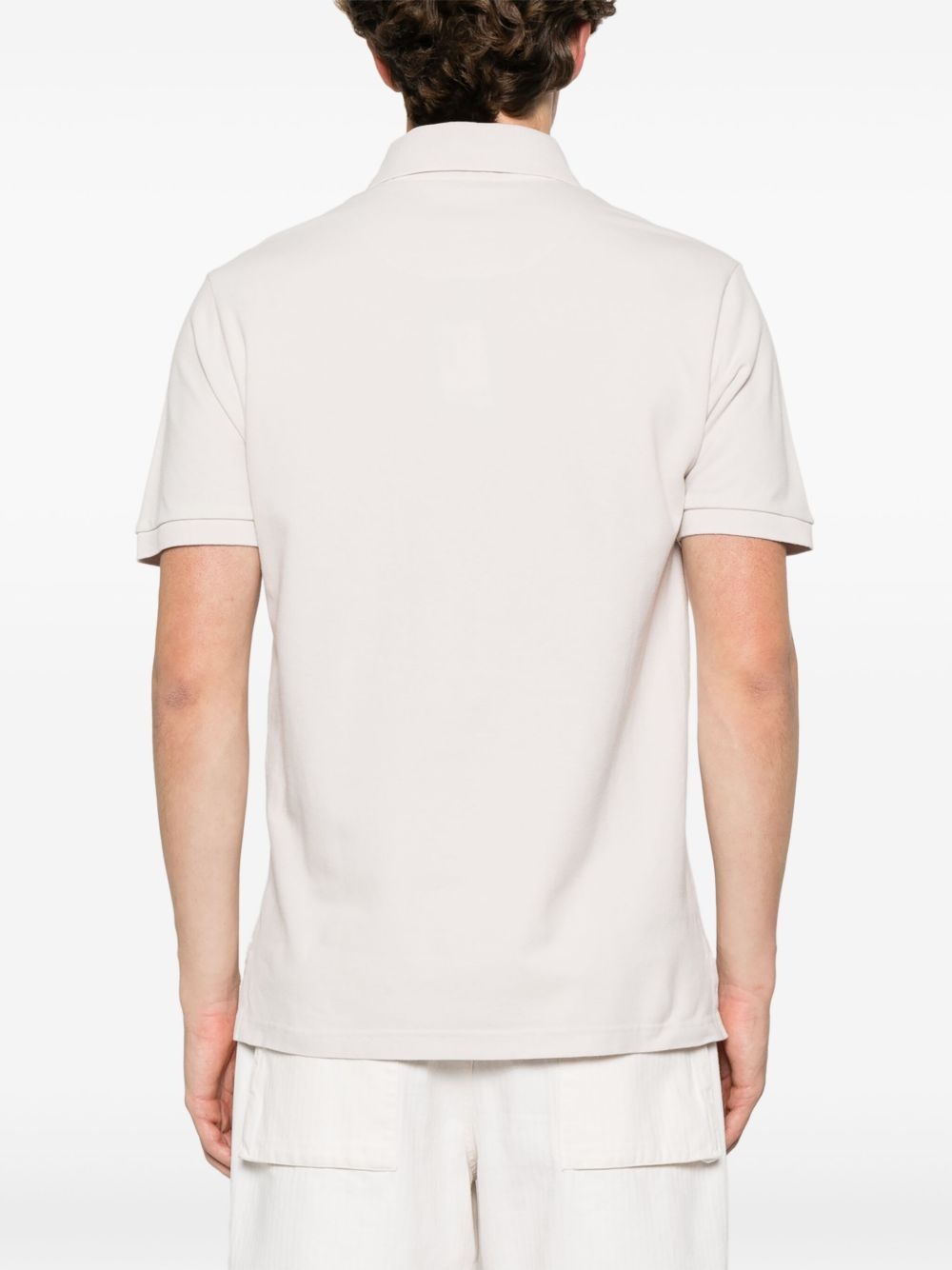 cotton polo shirt - 3