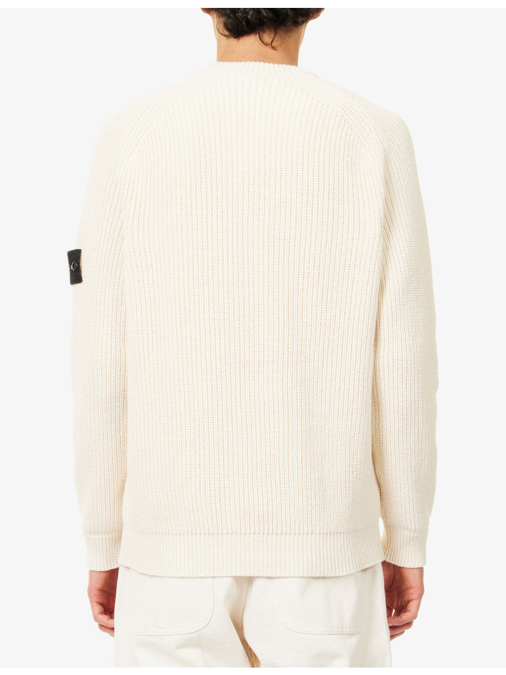Raw Beauty Crewneck Knitted Cotton Jumper - 4