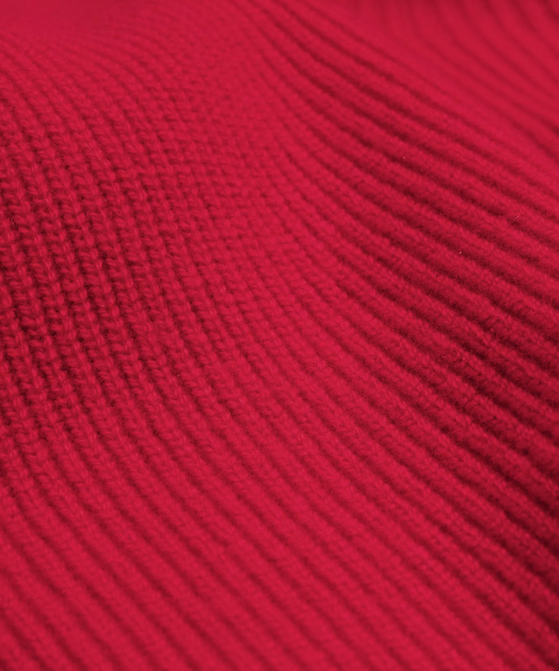 Oversized Cashmere Funnel-Neck Sweater 6
