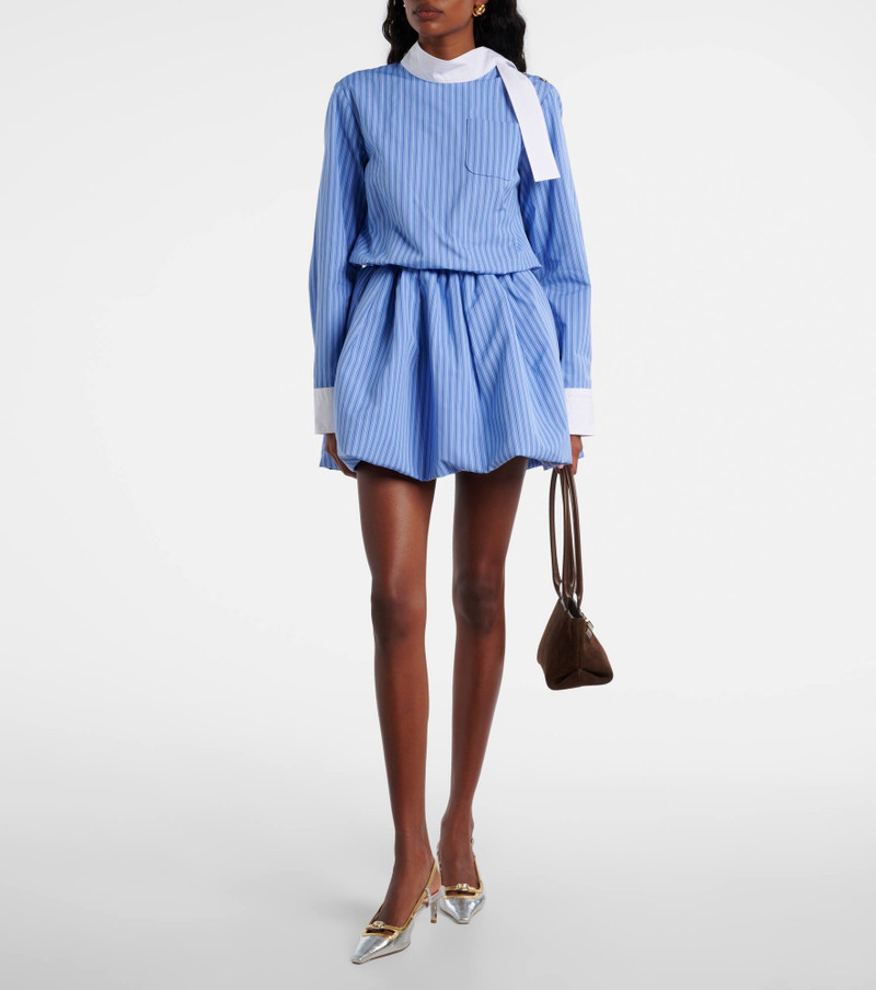 PATOU striped bubble dress outlook
