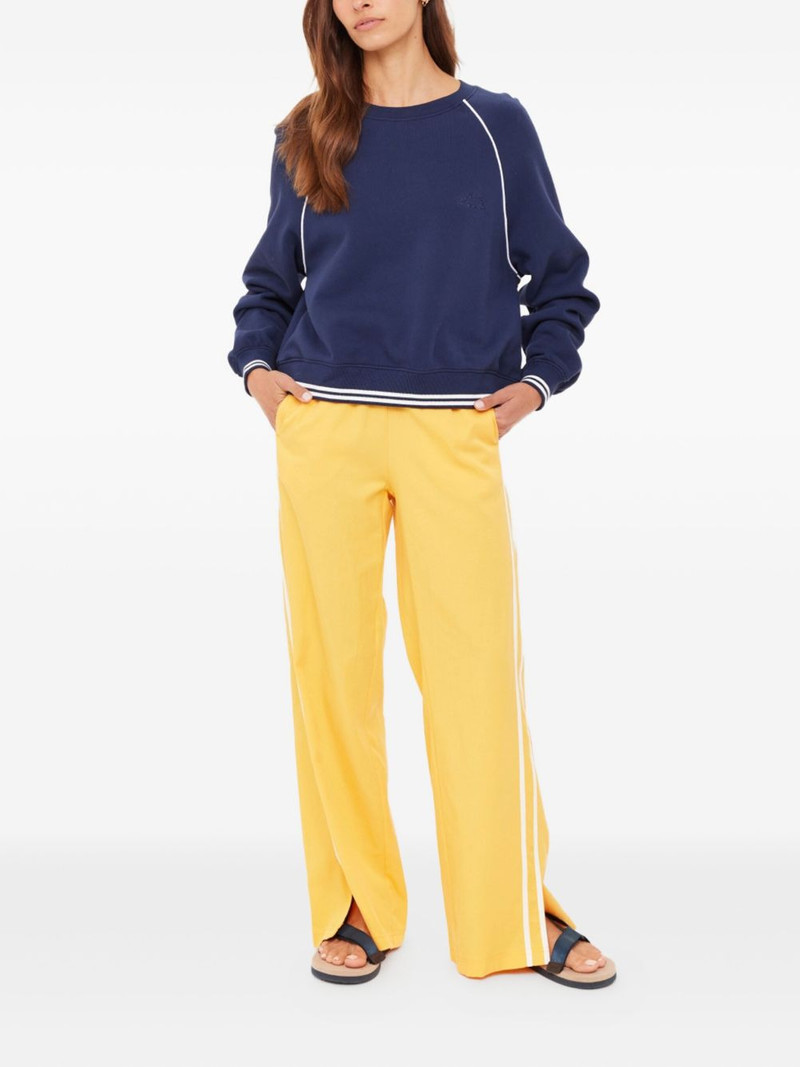 THE UPSIDE Astra Paloma crew-neck stripe-trim sweatshirt outlook