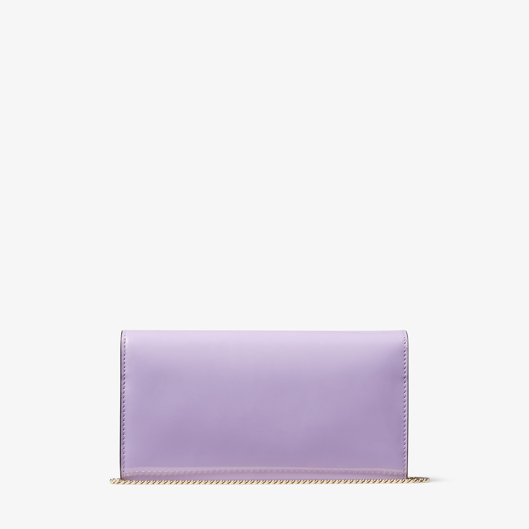 Emmie
Wisteria Patent Leather Clutch Bag - 6