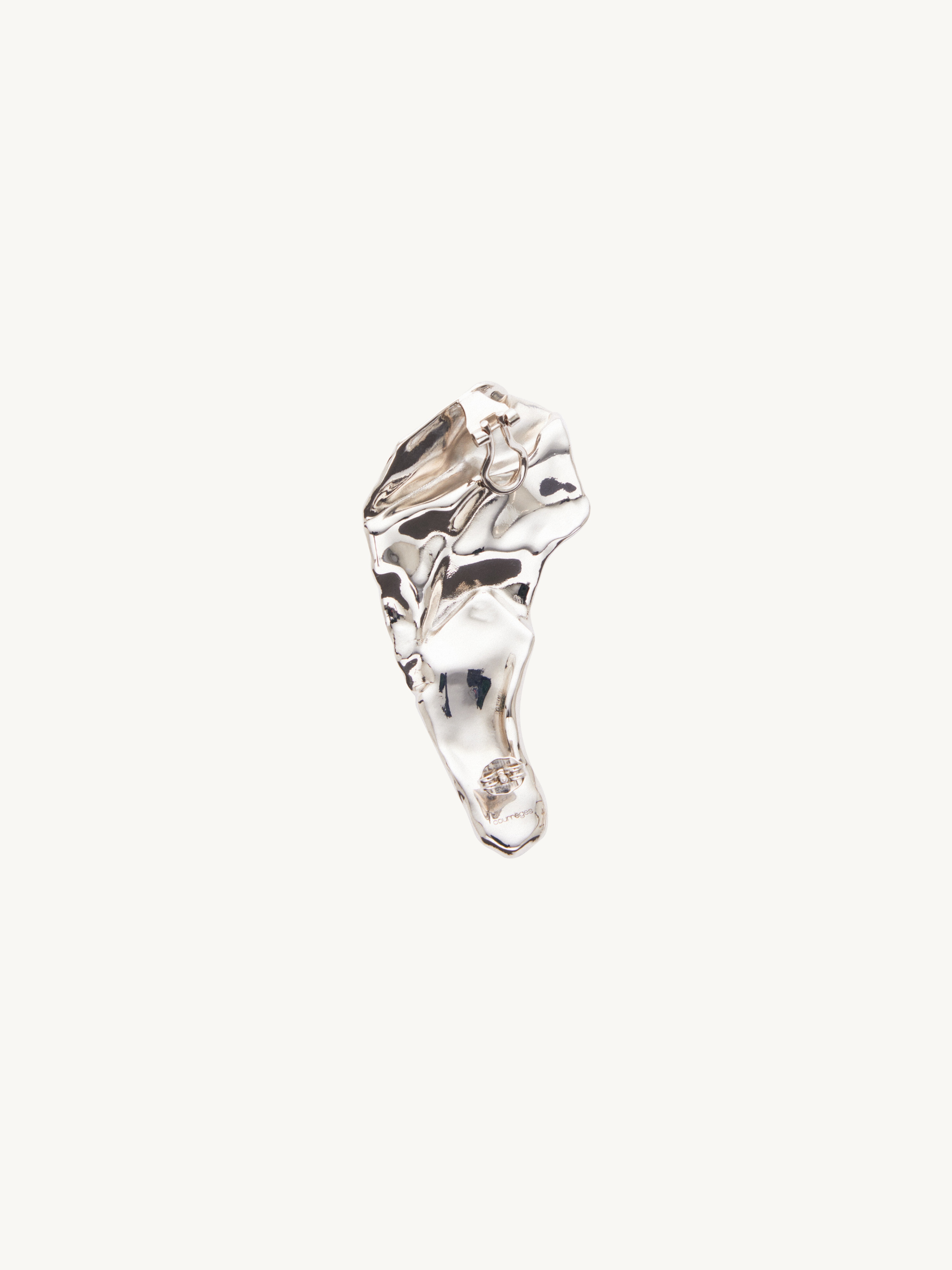 EAR CRASH SILVER EARING - 2