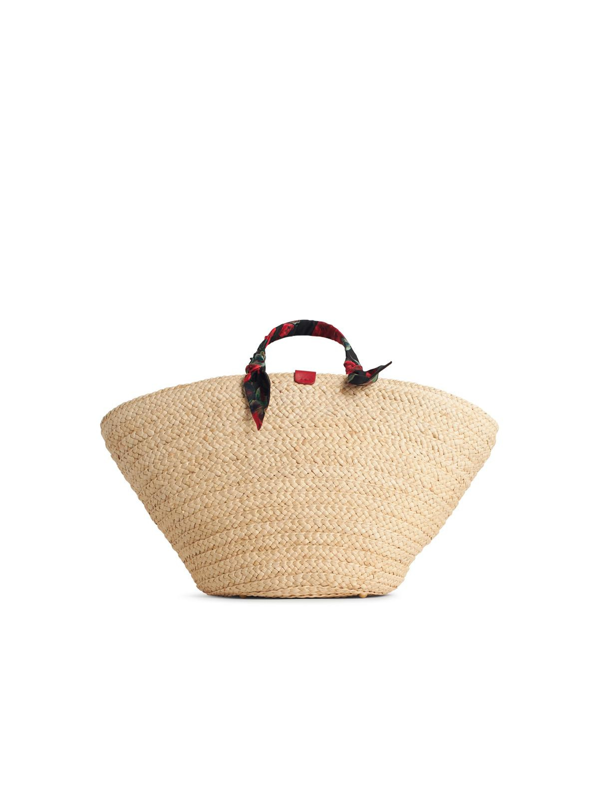 Dolce & Gabbana 'Rafia' Red Corn Blend Shopping Bag Women - 3