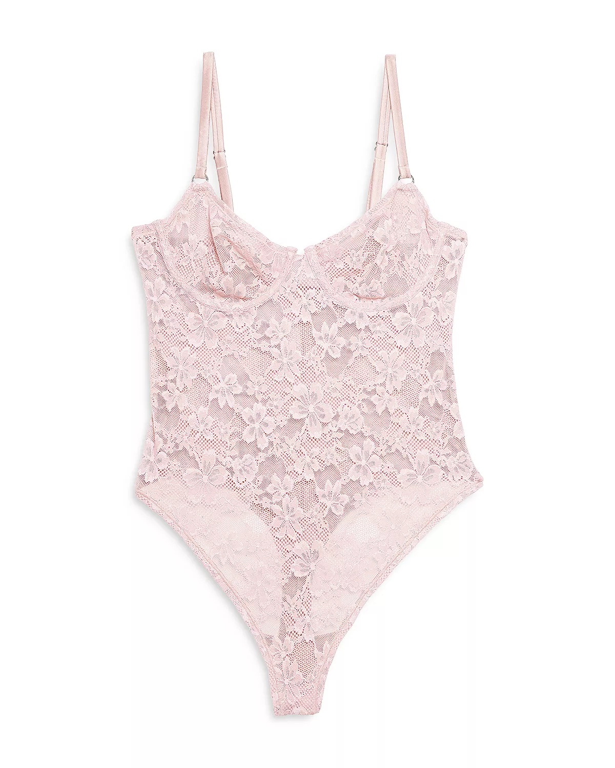 Le Stretch Lace Wireless Bodysuit - 4