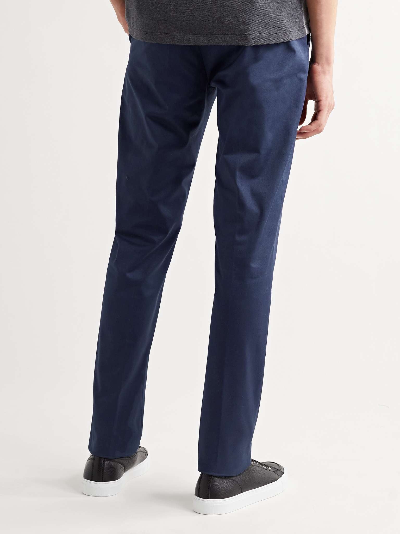 Slim-Fit Stretch-Cotton Twill Chinos - 4