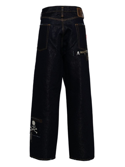 MASTERMIND WORLD patchwork regular straight fit jeans outlook