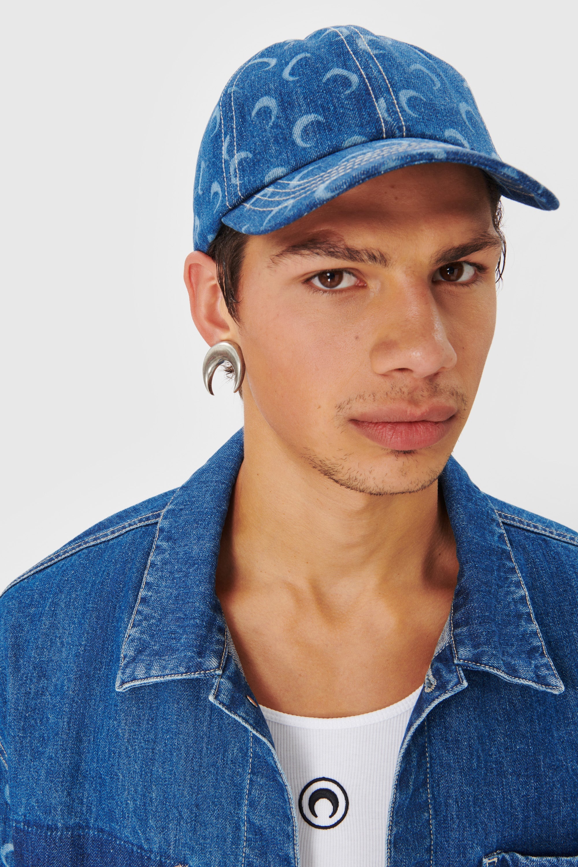 Regenerated Deadstock Denim Baseball Cap - 2
