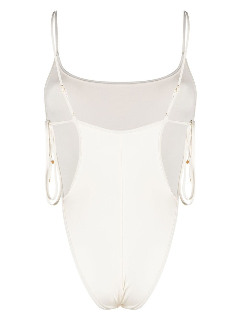 Blumarine open tie side swimsuit outlook