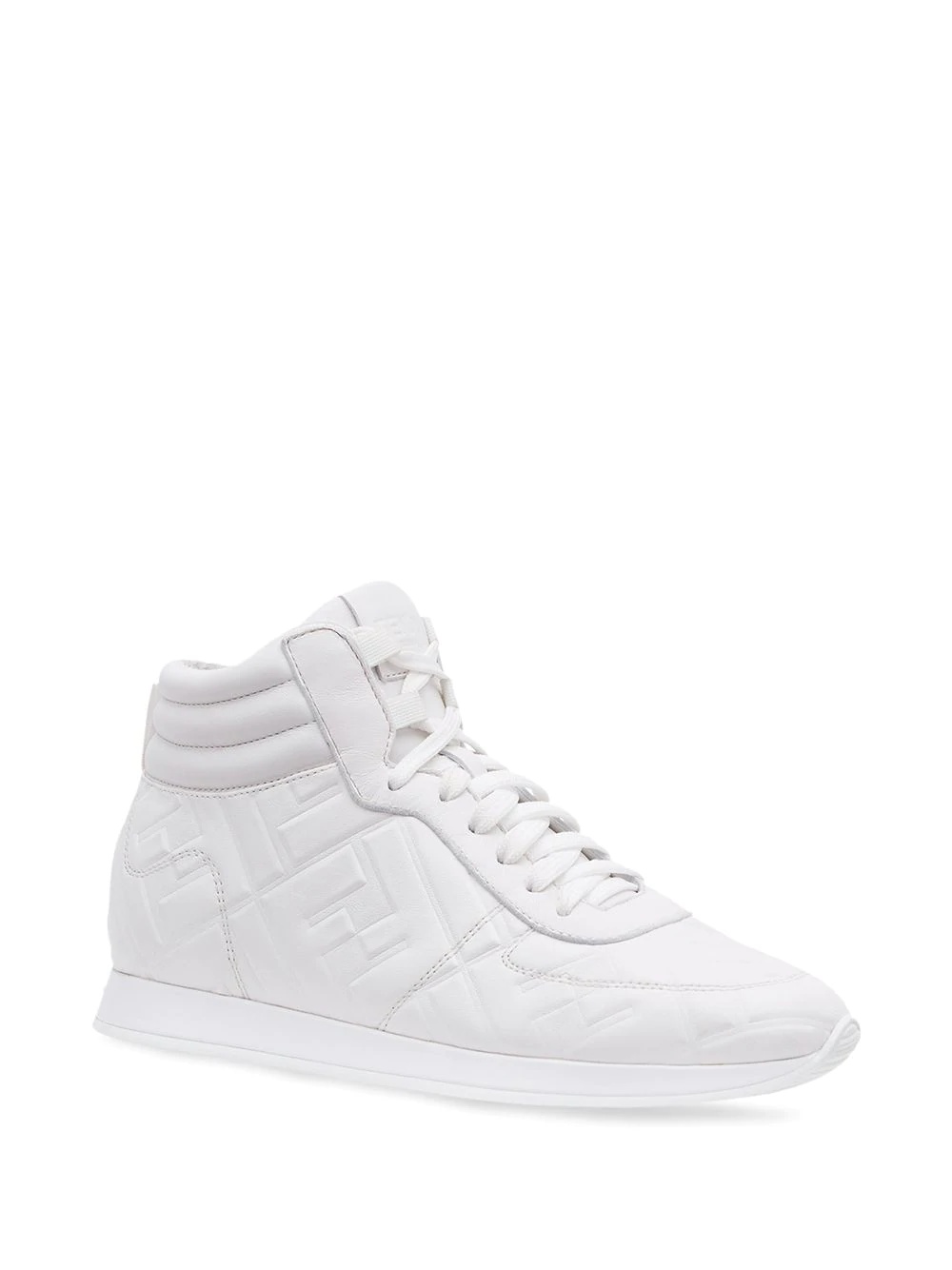 embossed FF motif sneakers - 2