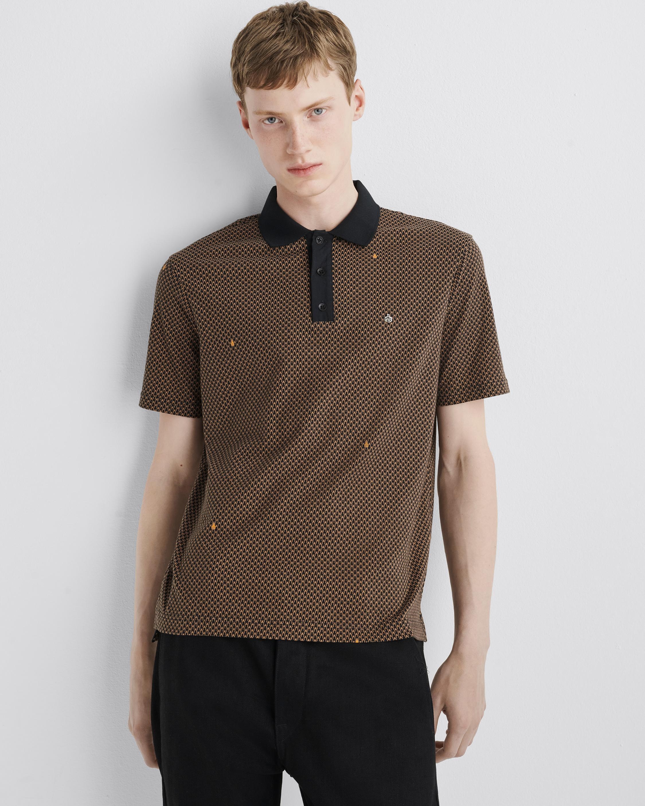Geo Cotton Interlock Polo
Classic Fit Short Sleeve - 2