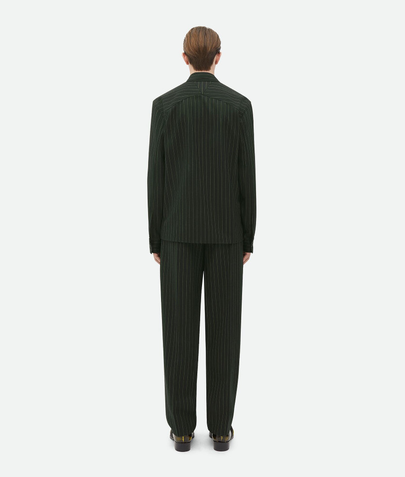 Wool Pinstripe Shirt 3