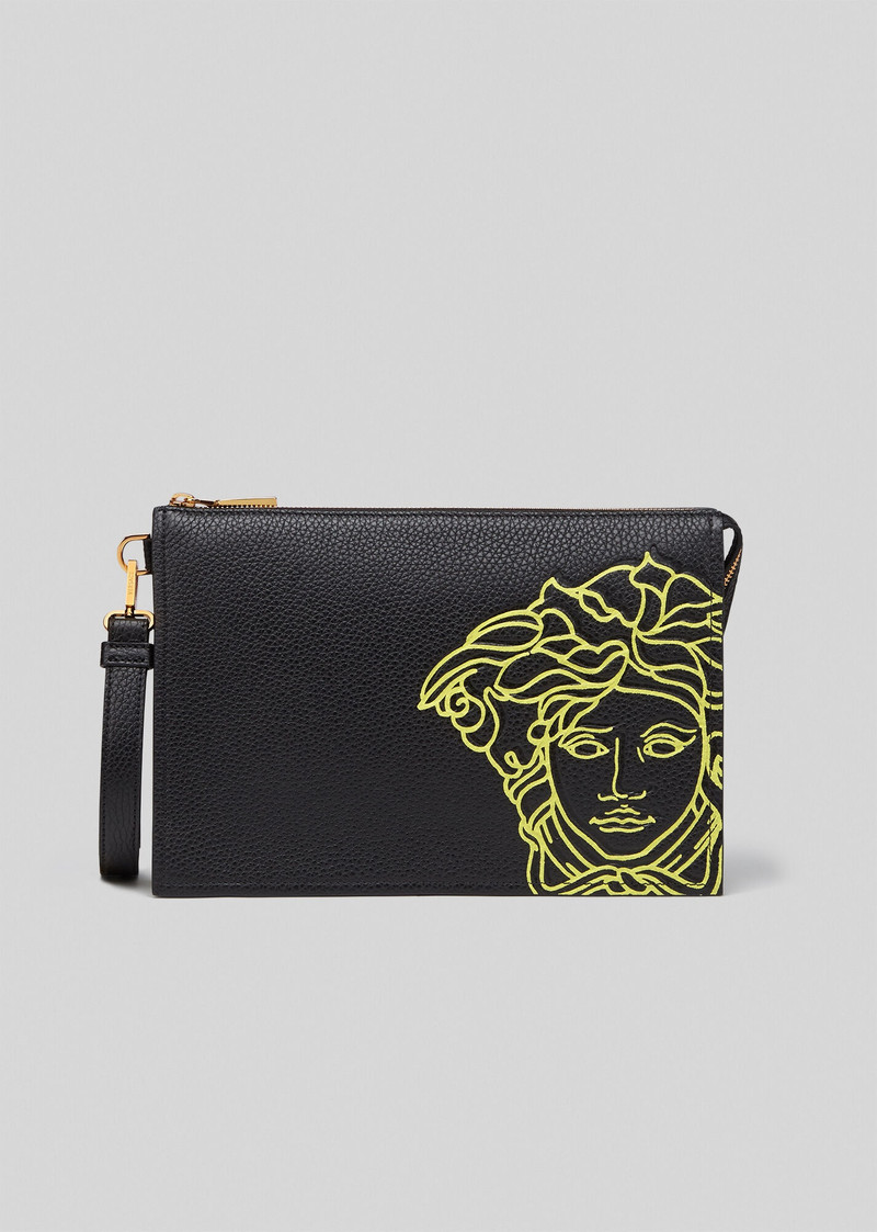 Pop Medusa Leather Pouch 1