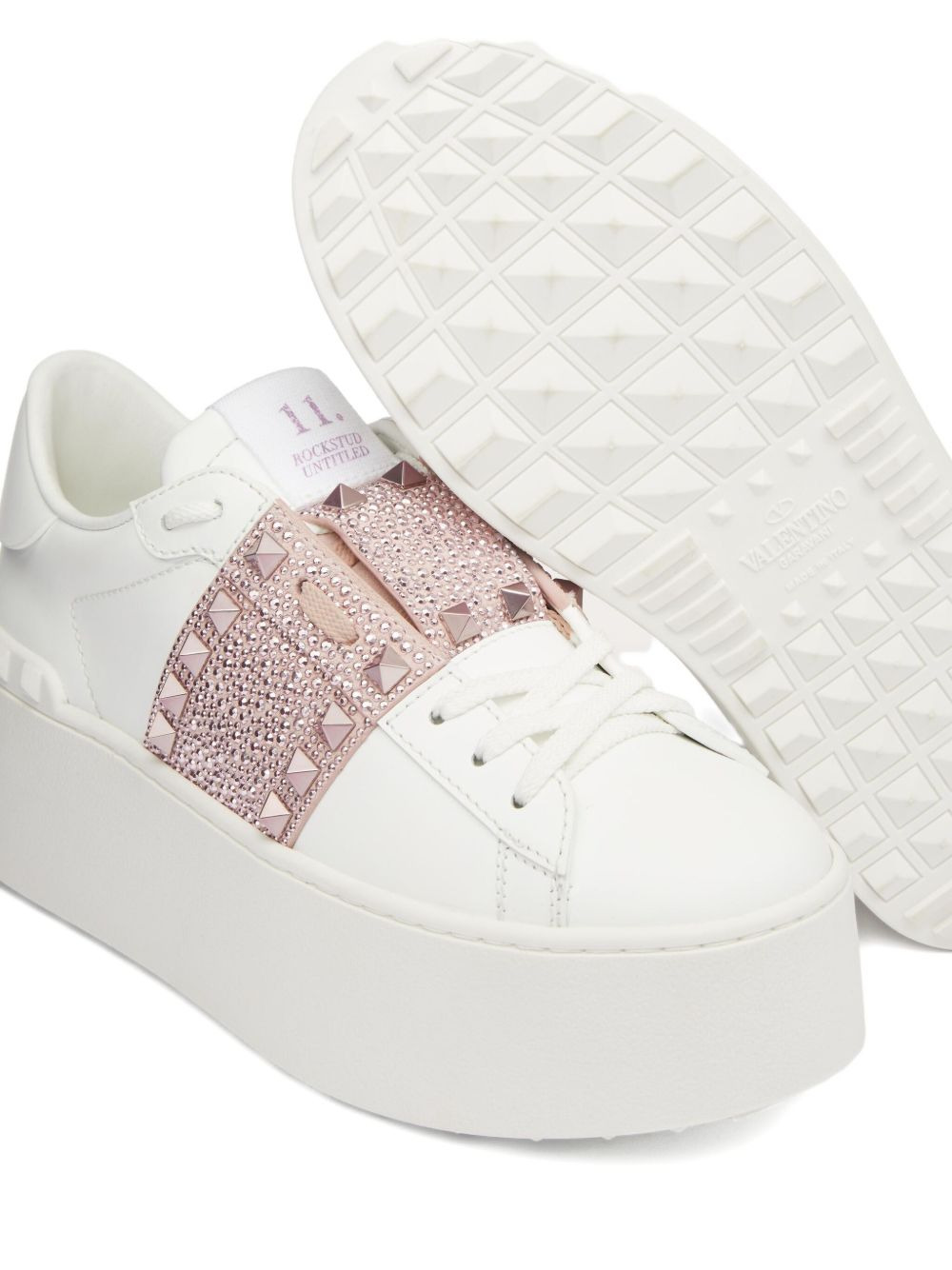 Rockstud Untitled 57mm platform sneakers - 5