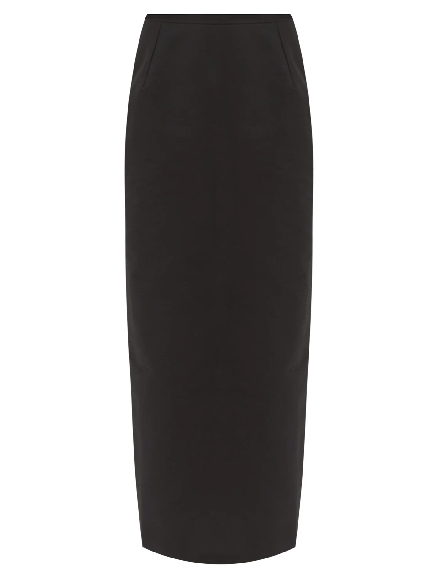 Norma high-rise taffeta pencil skirt - 1