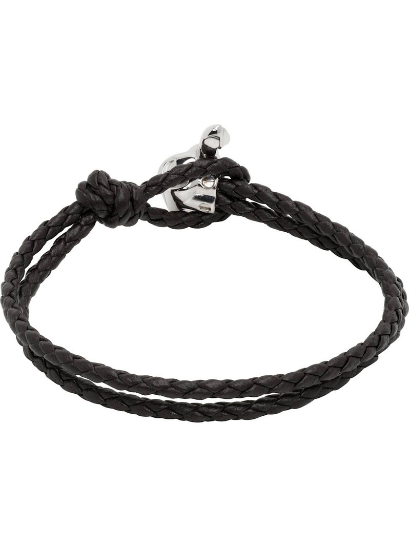 Bottega Veneta Cavallo Leather Bracelet outlook