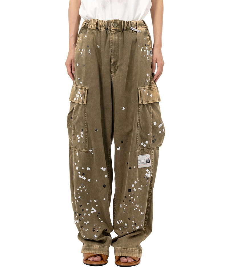 Maison MIHARAYASUHIRO Embellished Millitary Pants outlook