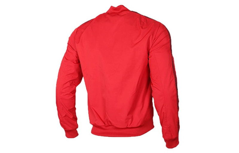 adidas adidas Soccer/Football Manchester United Long Sleeves Zipper Jacket Sports Red DX9077 outlook