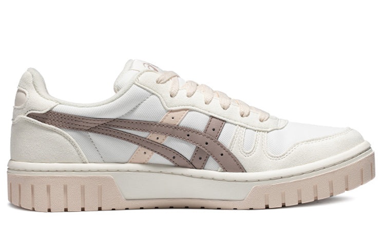 ASICS Court MZ Retro Casual Skateboarding Shoes Unisex Beige Brown 1203A127-106 - 2
