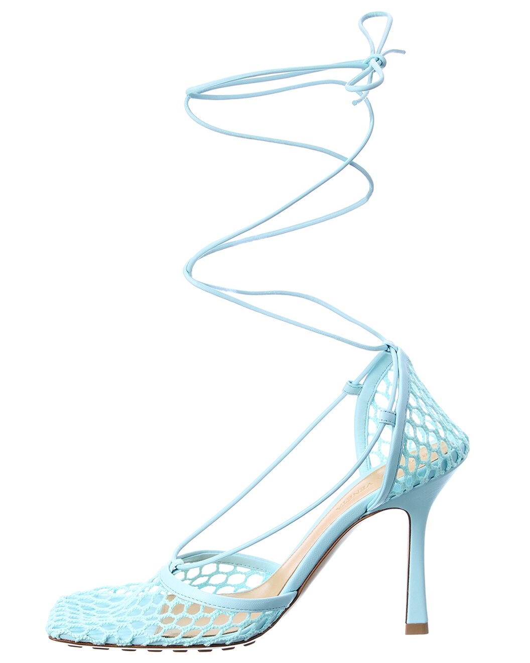 Bottega Veneta Stretch Leather Ankle Wrap Sandal - 2