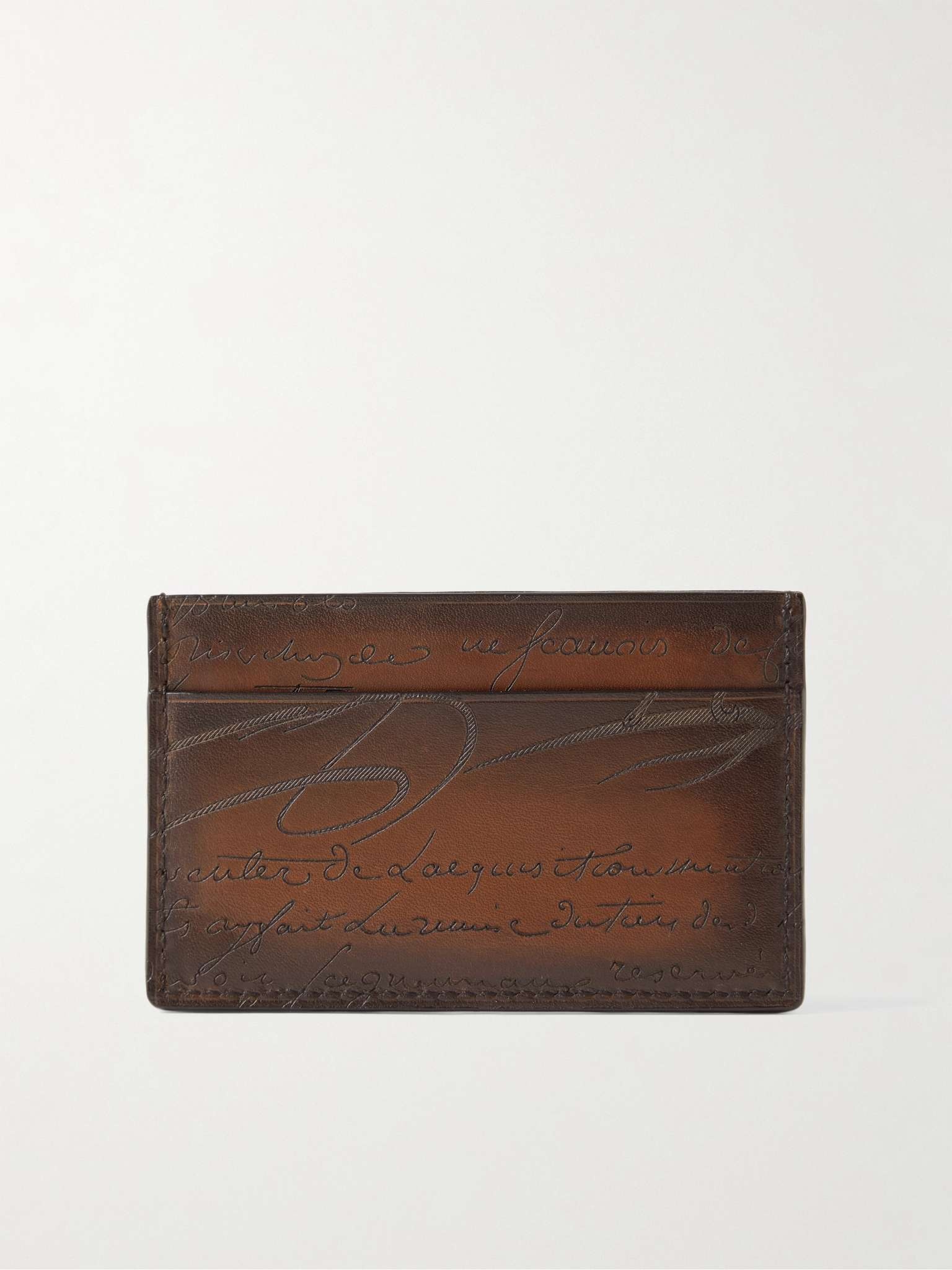 Scritto Venezia Leather Cardholder - 1