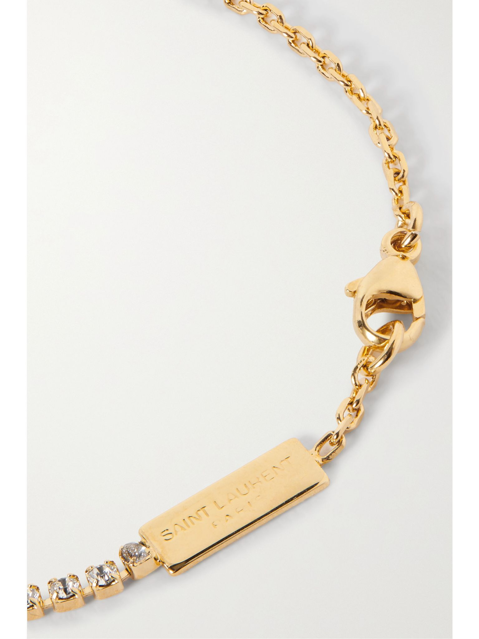 Cassandre gold-tone crystal bracelet Gold - 3