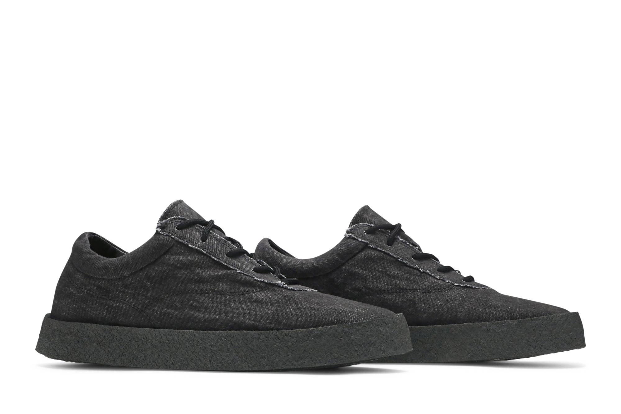 Yeezy Season 6 Washed Canvas Crepe Sneaker 'Graphite' - 8