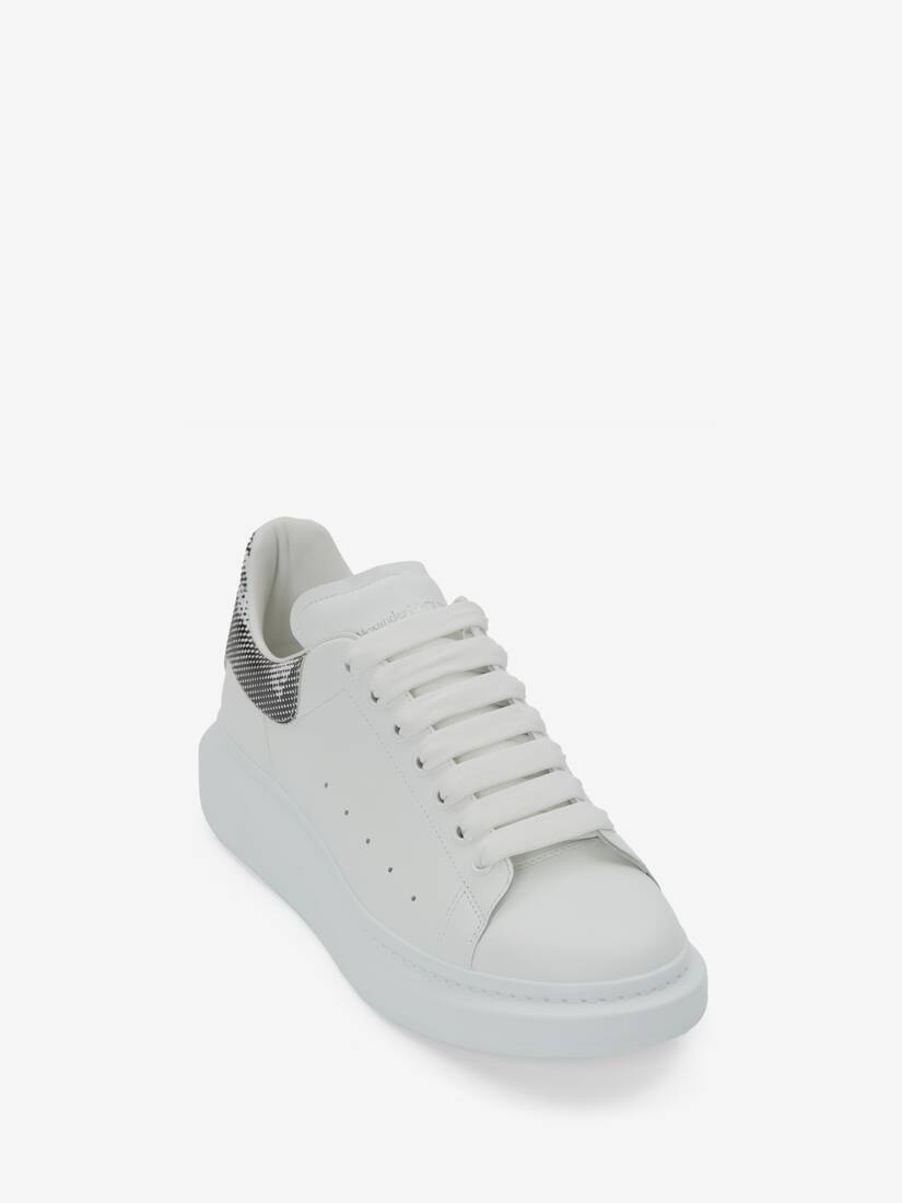 Men's Oversized Sneaker in White/black - 2
