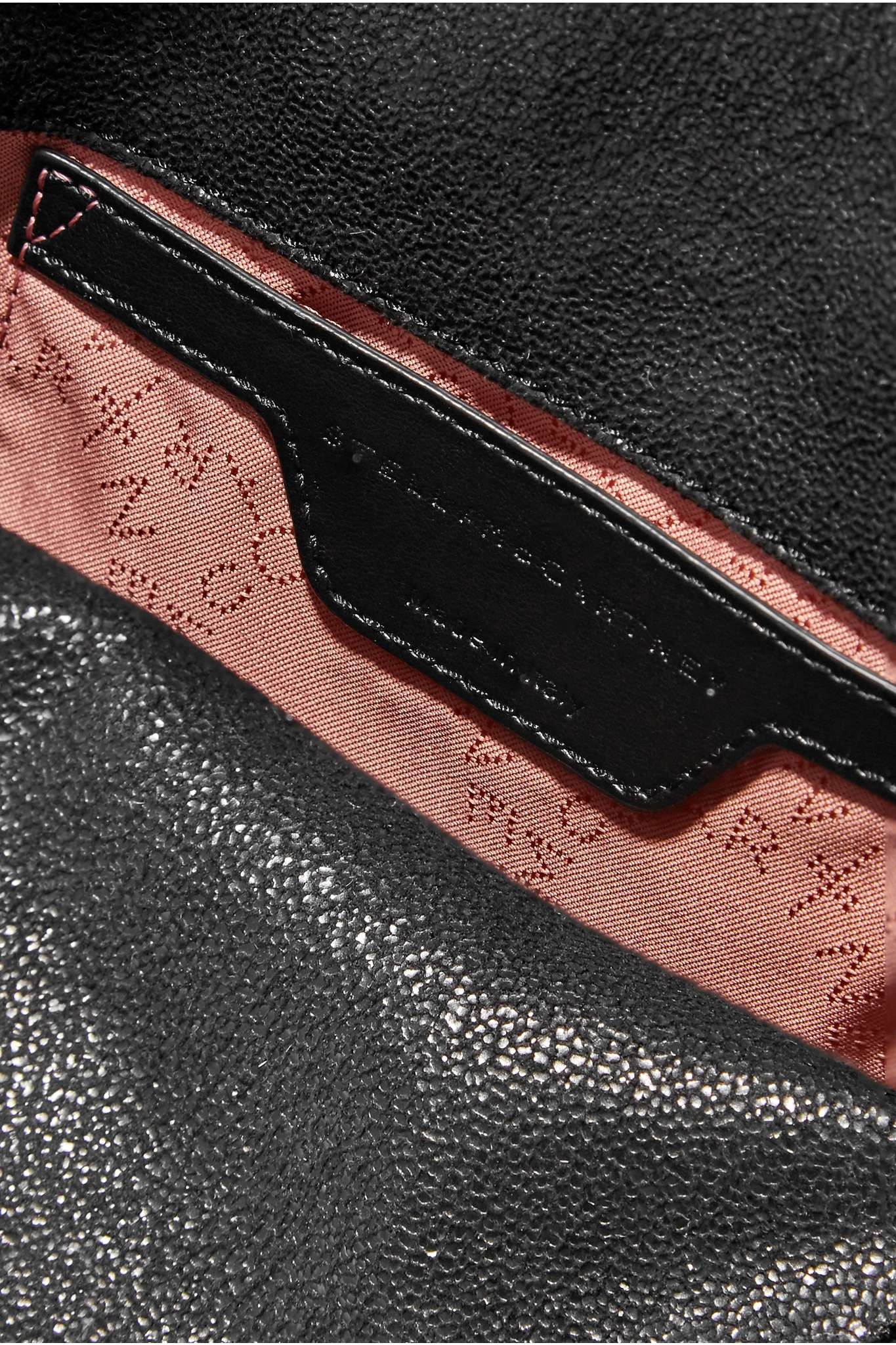 The Falabella mini faux brushed-leather shoulder bag - 5