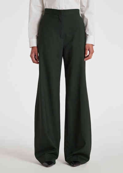 Women's Wool-Hopsack Suit - 8