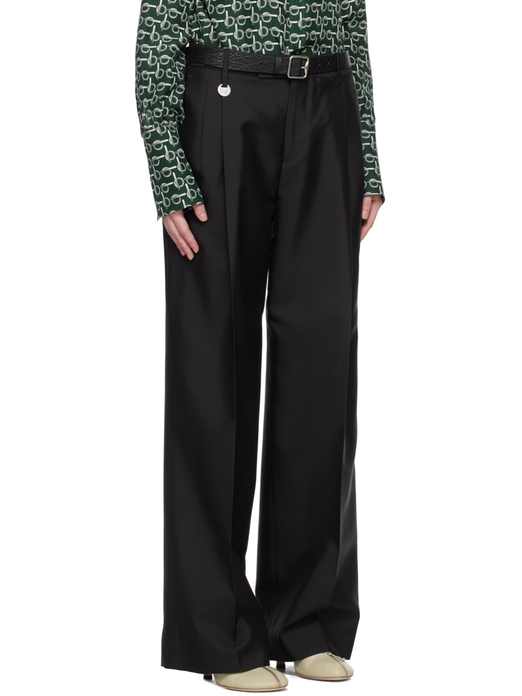 Black Tailored Trousers - 2